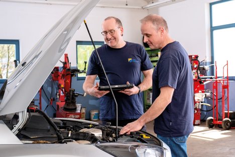 "Fehlerdiagnose am Auto"